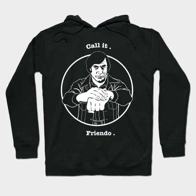 CALL IT. FRIENDO. Hoodie by Momech